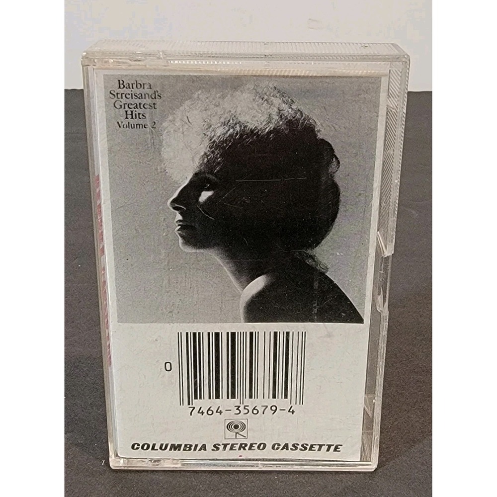 Barbra Streisand‎ "Greatest Hits Volume II" Cassette Tape 1978 Tested